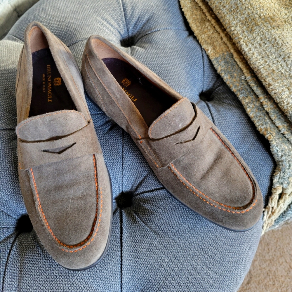 Bruno Magli Silas Suede Loafer